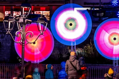 Saint Gervais les Bains - les illuminations de noël